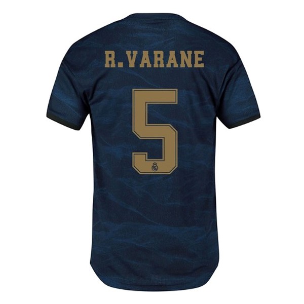 Camiseta Real Madrid NO.5 Varane 2ª 2019-2020 Azul